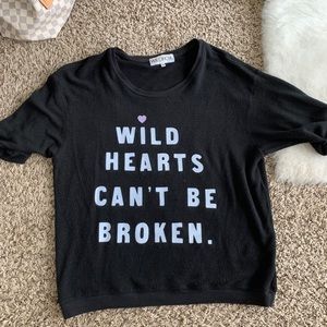 Wildfox Sweatshirt tee size small
